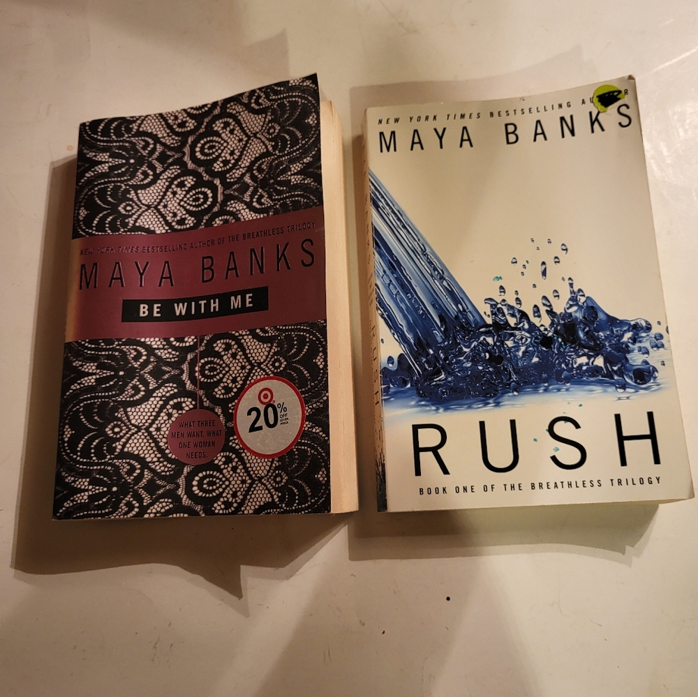 2 Maya Banks Paperbacks Mature Content